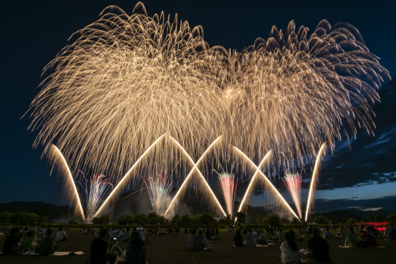 安倍川花火大会(静岡県静岡市葵区)