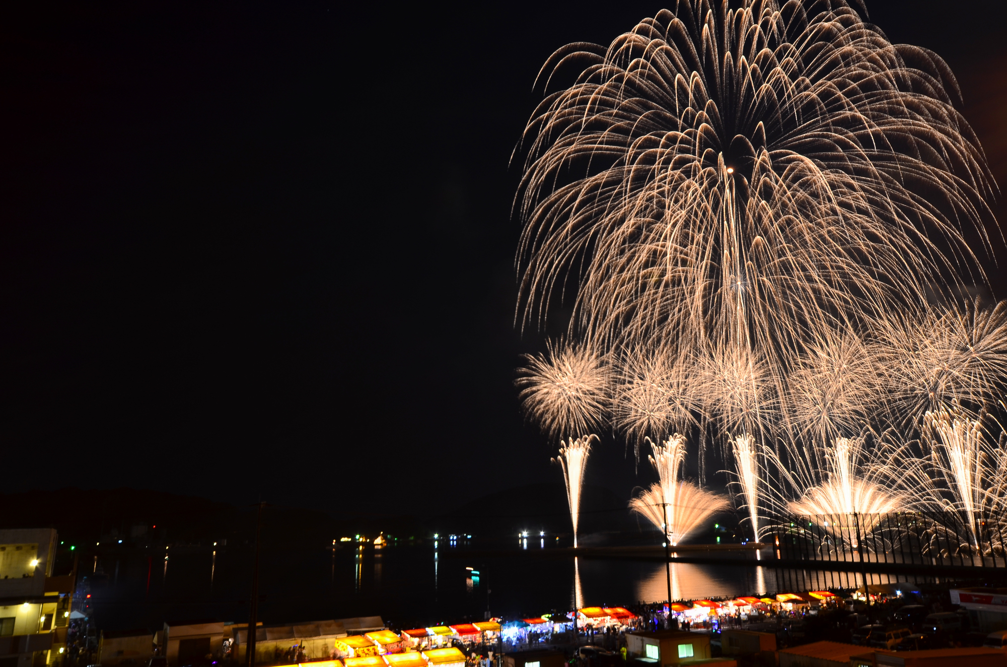 油津港まつり花火大会(宮崎県日南市)