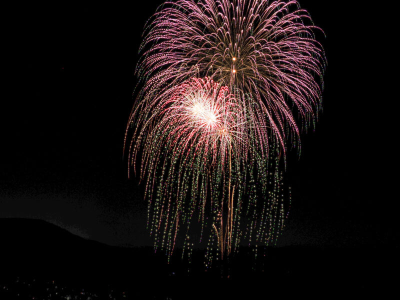 秋吉台観光まつり花火大会(山口県美祢市)