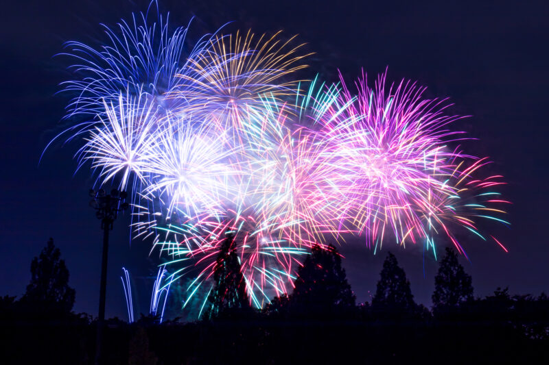 朝霞市民まつり彩夏祭打ち上げ花火(埼玉県朝霞市)