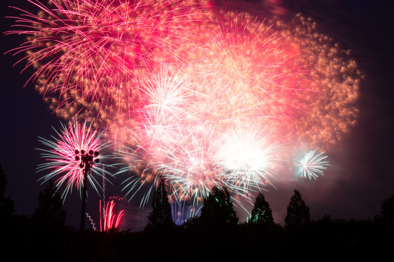 朝霞市民まつり彩夏祭打ち上げ花火(埼玉県朝霞市)