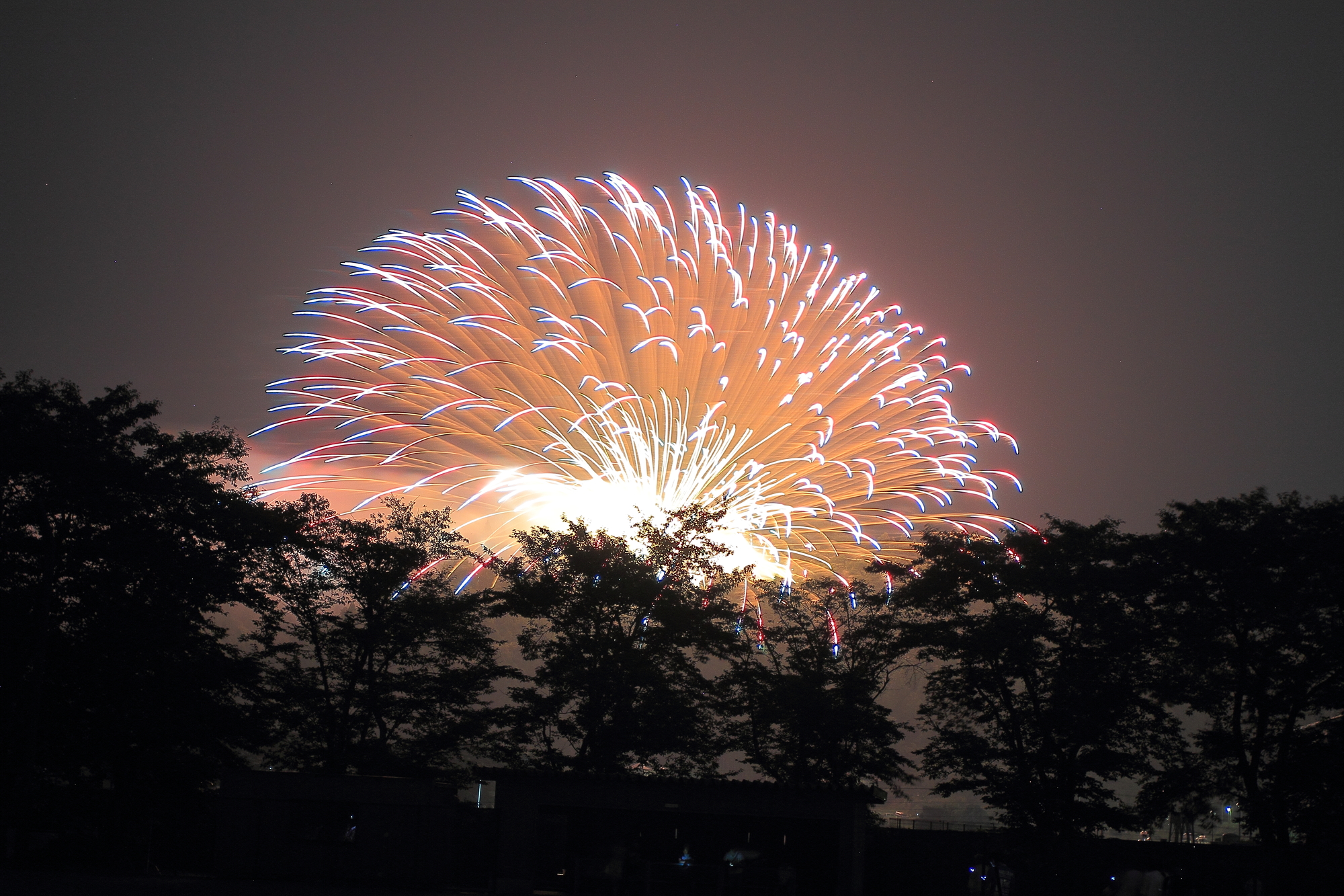 浅川の花火(福島県浅川町)
