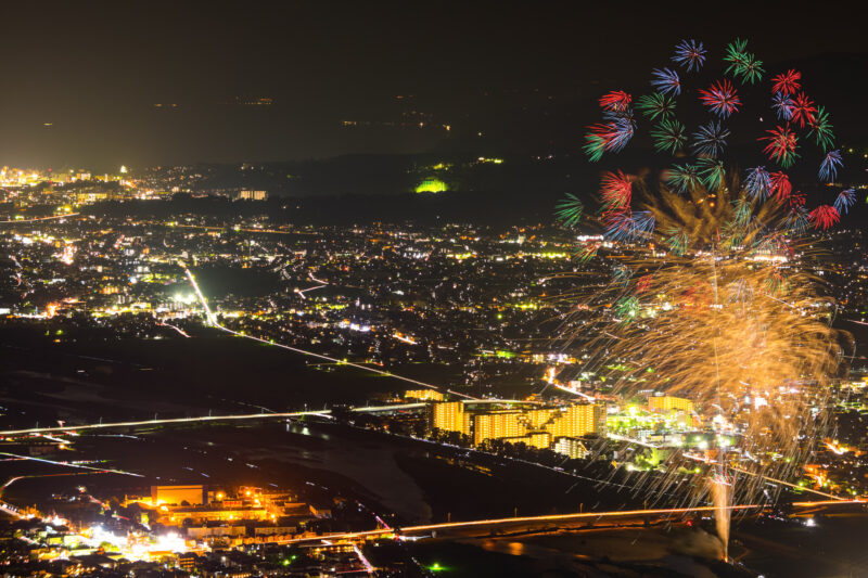 あしがら花火大会(神奈川県開成町・神奈川県松田町)