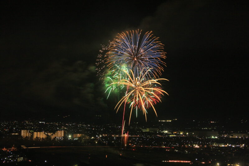 あしがら花火大会(神奈川県開成町・神奈川県松田町)