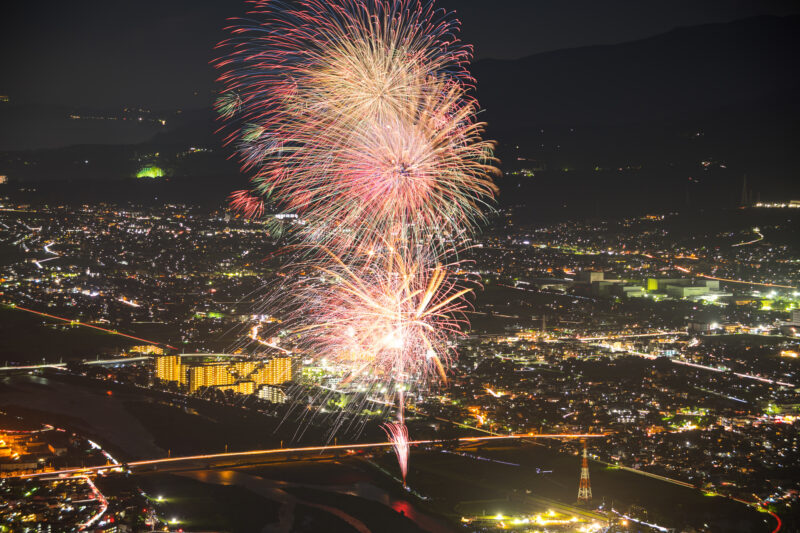 あしがら花火大会(神奈川県開成町)