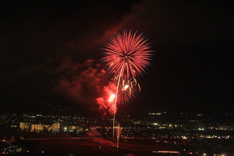 あしがら花火大会(神奈川県開成町・神奈川県松田町)