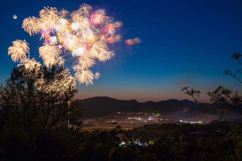 天空 de HANABI in オートポリス(大分県日田市)