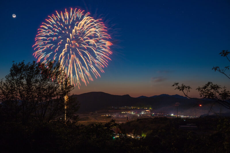 天空 de HANABI in オートポリス(大分県日田市)