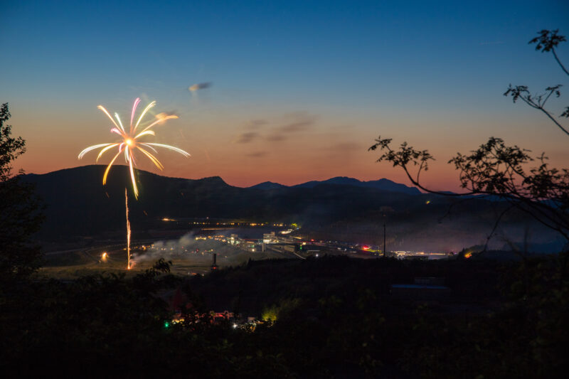 天空 de HANABI in オートポリス(大分県日田市)