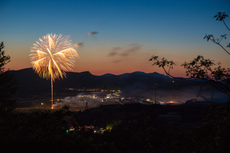 天空 de HANABI in オートポリス(大分県日田市)
