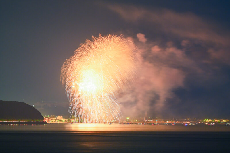淡路島まつり花火大会(兵庫県洲本市)