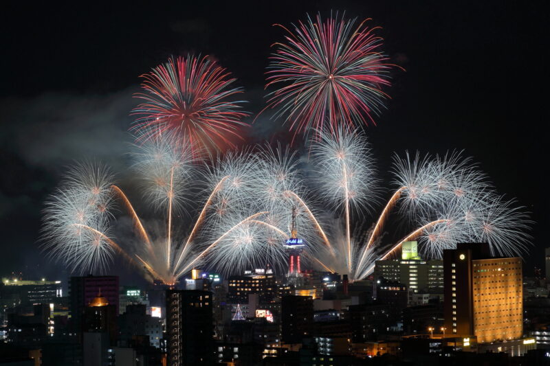 べっぷ火の海まつり納涼花火大会(大分県別府市)
