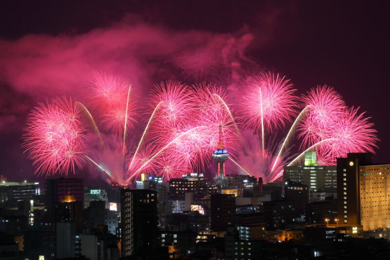 べっぷ火の海まつり納涼花火大会(大分県別府市)