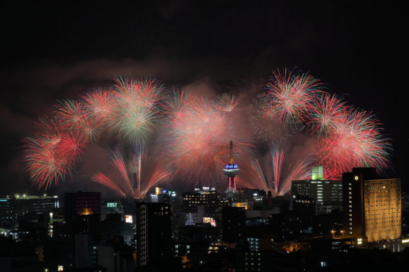 べっぷ火の海まつり納涼花火大会(大分県別府市)