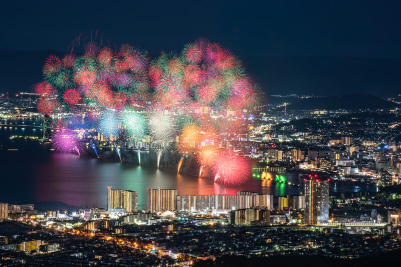 びわ湖大花火大会(滋賀県大津市)