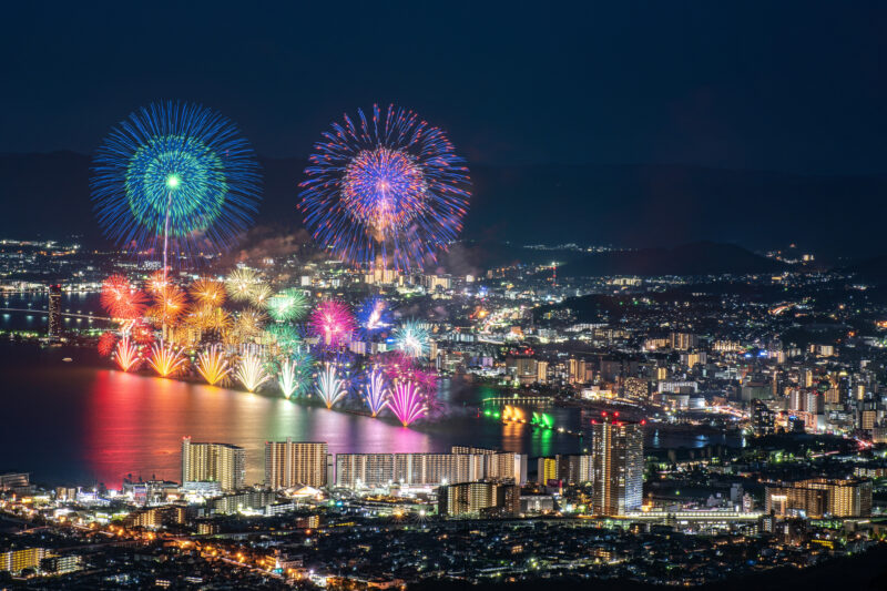 びわ湖大花火大会(滋賀県大津市)