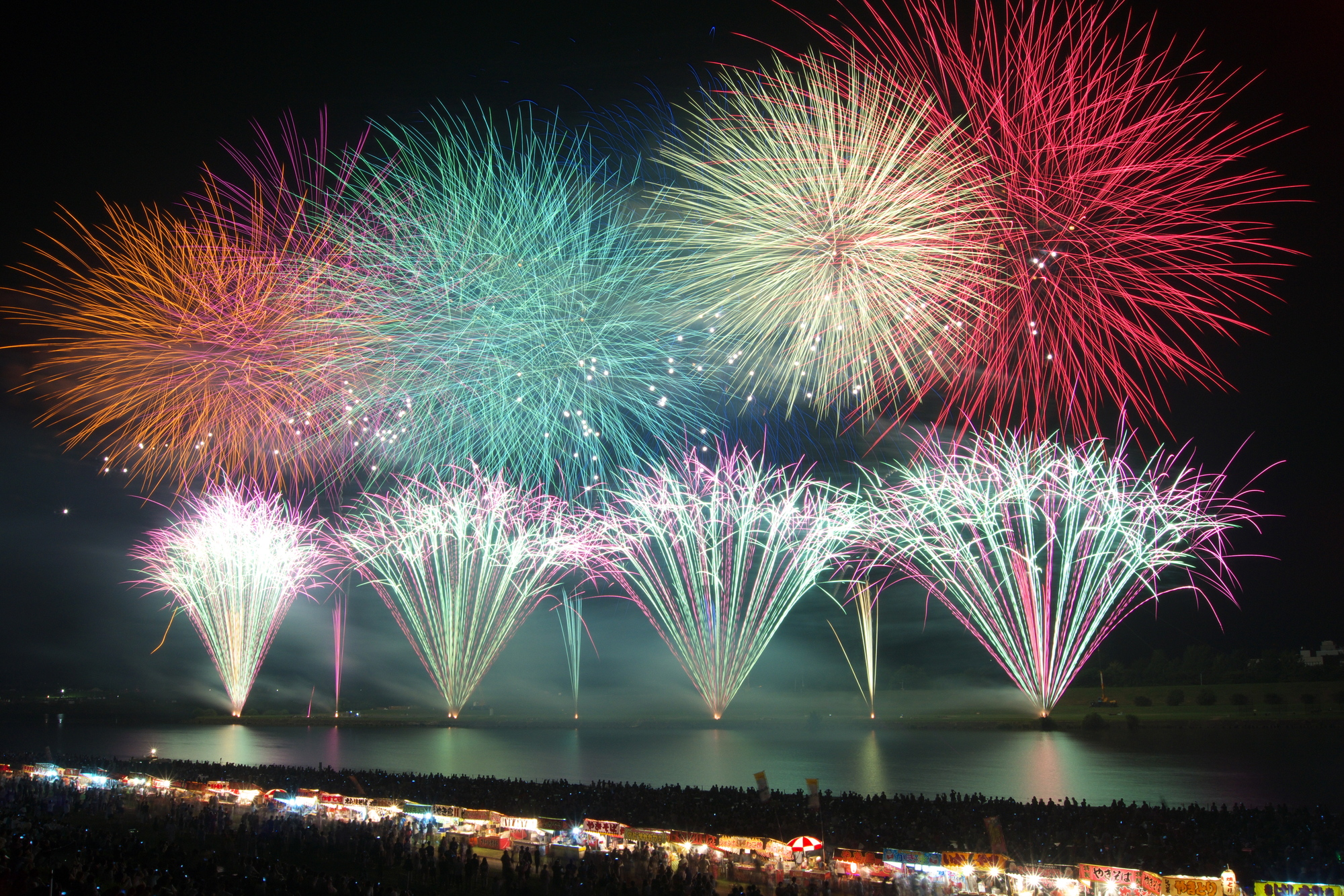 筑後川花火大会(福岡県久留米市)