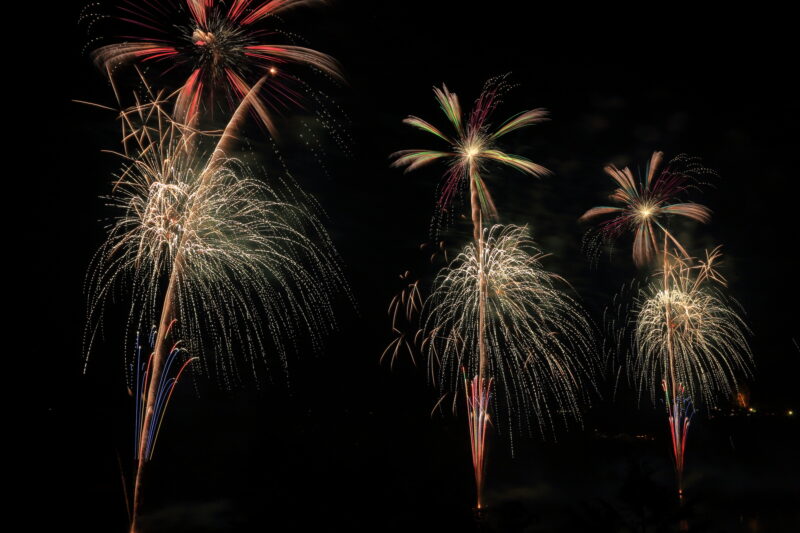 恵那納涼水上花火大会(岐阜県恵那市)