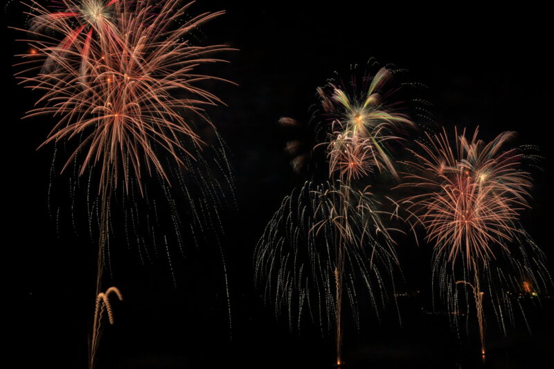 恵那納涼水上花火大会(岐阜県恵那市)