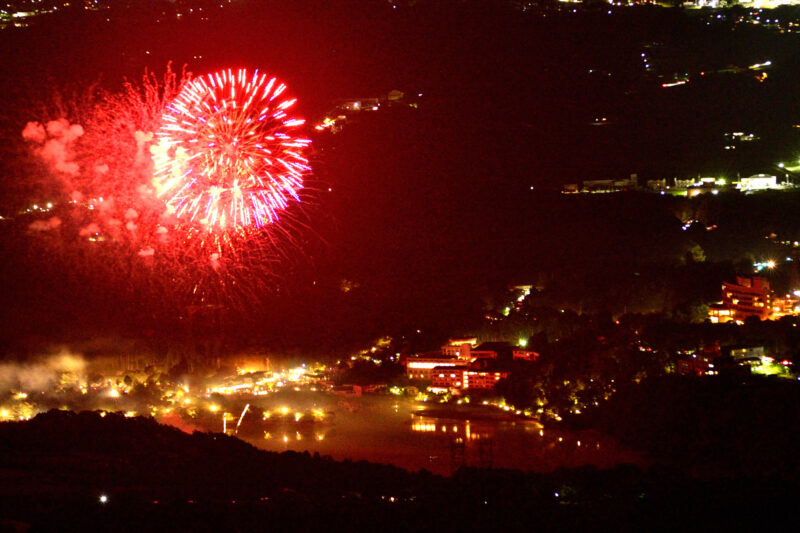 恵那納涼水上花火大会(岐阜県恵那市)
