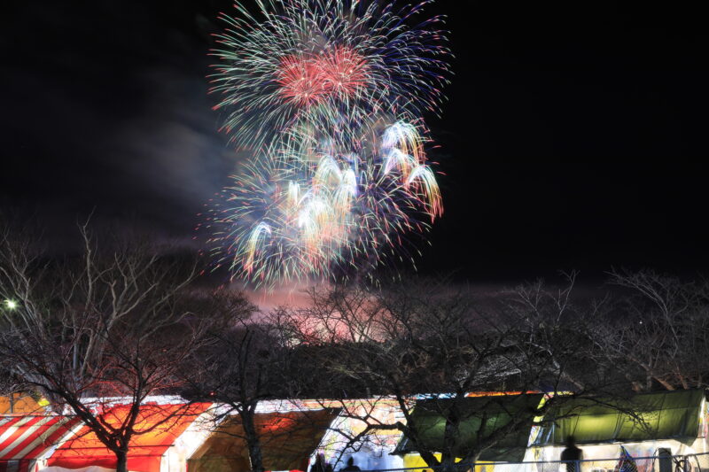 会陽冬花火(岡山県岡山市東区)