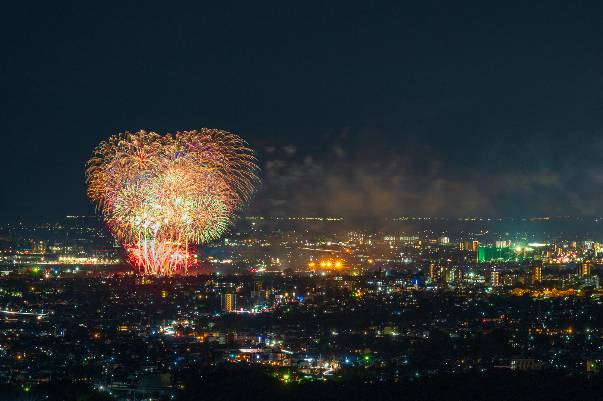 江津湖花火大会(熊本県熊本市東区)