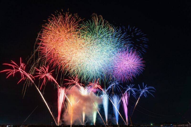 ふくろい遠州の花火(静岡県袋井市)