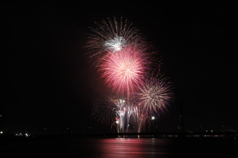 福山夏まつりあしだ川花火大会(広島県福山市)
