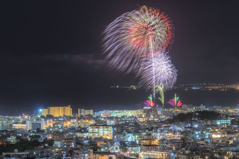宜野湾はごろも祭りはごろも花火フェスタ(沖縄県宜野湾市)