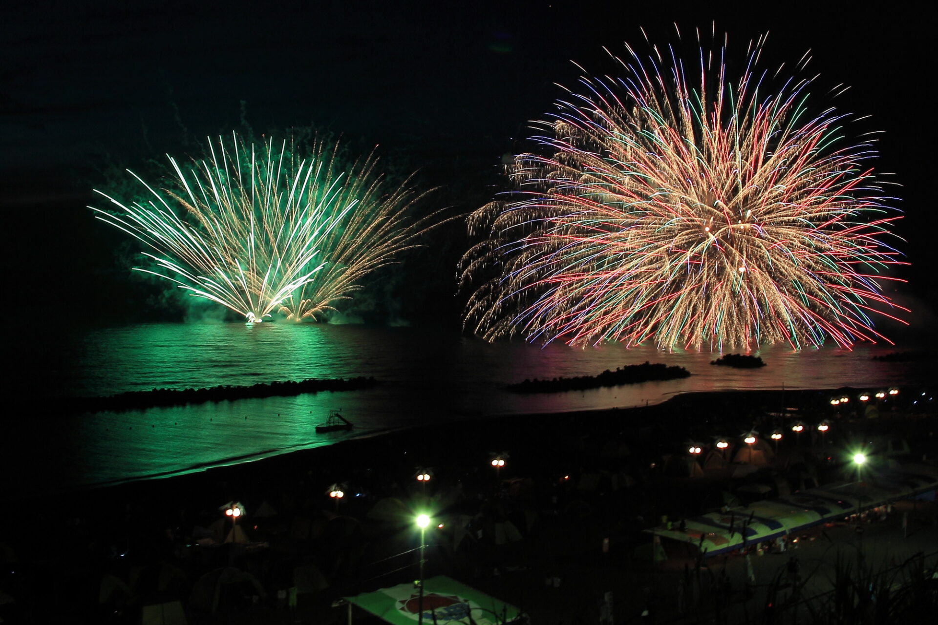 はぼろ花火大会(北海道羽幌町)