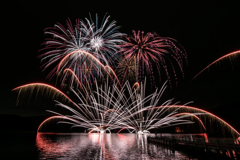 箱根神社節分祭奉祝花火大会(神奈川県箱根町)