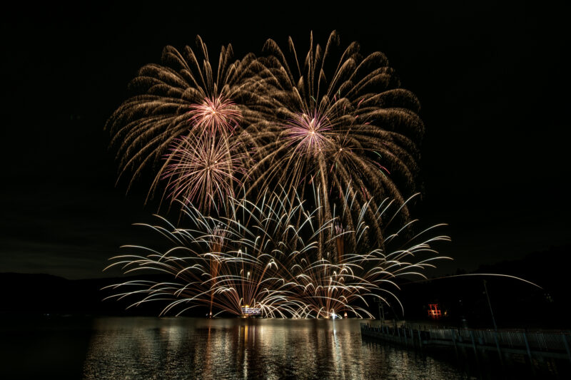 箱根神社節分祭奉祝花火大会(神奈川県箱根町)