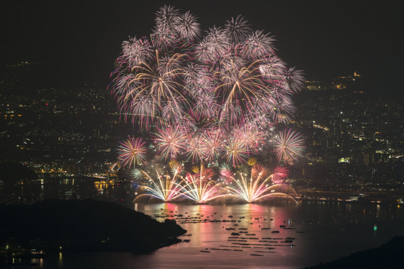 広島みなと夢花火大会(広島県広島市南区)