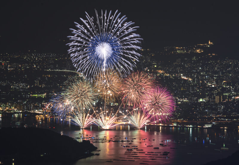 広島みなと夢花火大会(広島県広島市南区)