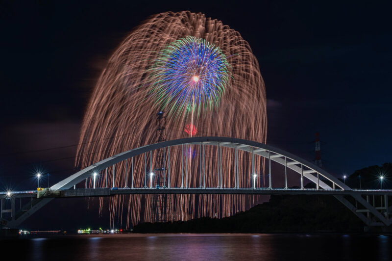 伊万里湾大花火(佐賀県伊万里市)