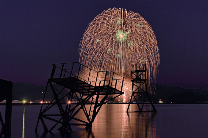 伊万里湾大花火(佐賀県伊万里市)