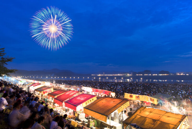 伊勢神宮奉納全国花火大会(三重県伊勢市)