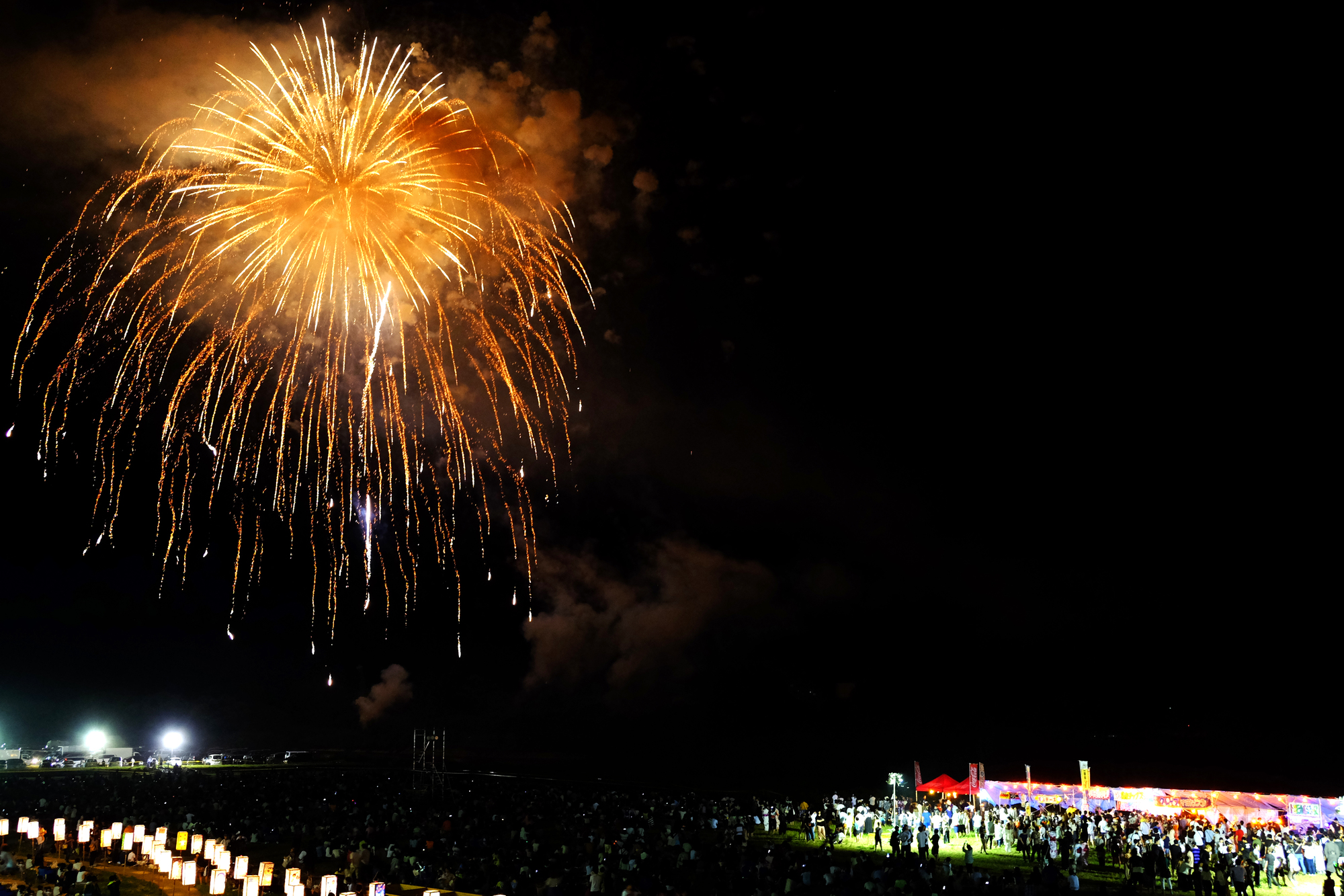 石鳥谷夢まつり花火大会(岩手県花巻市)