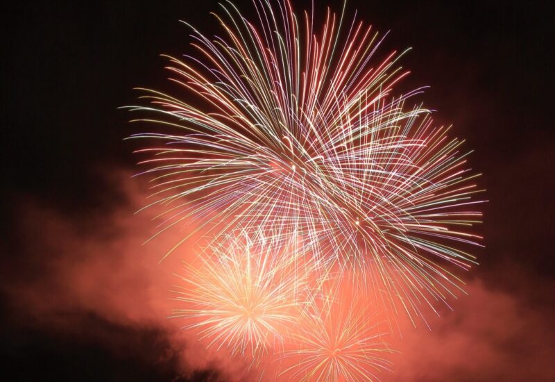 磯部温泉祭り花火大会(群馬県安中市)