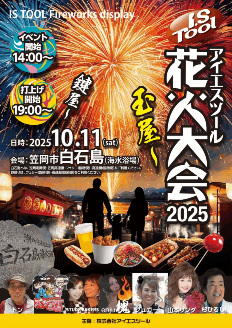 2025年アイエスツール花火大会