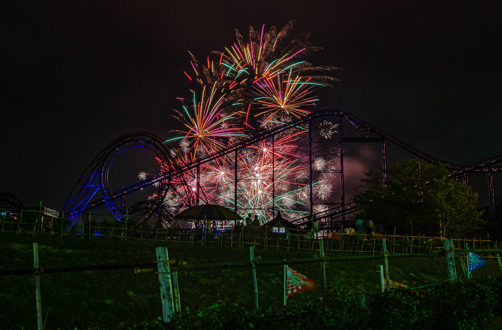 いわみざわ彩花まつり花火大会(北海道岩見沢市)