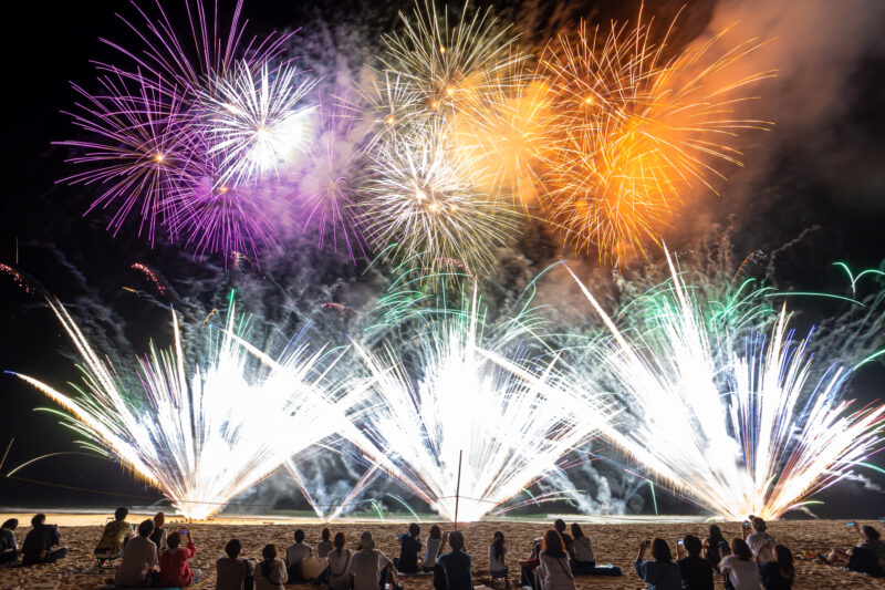 伊豆白浜海の祭典納涼花火大会(静岡県下田市)