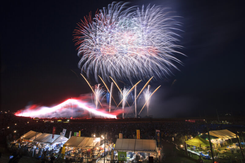 常総きぬ川花火大会(茨城県常総市)
