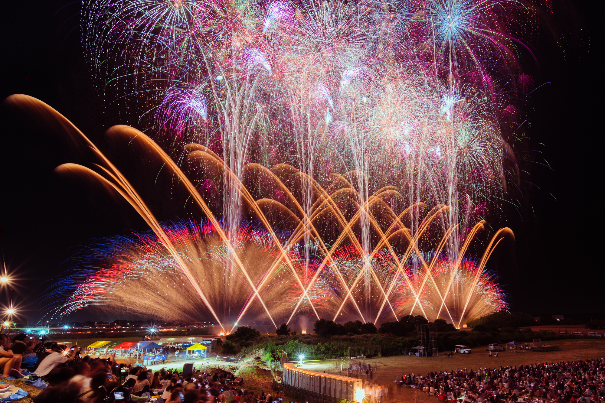 常総きぬ川花火大会(茨城県常総市)