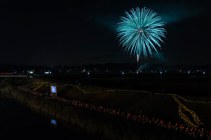 嘉麻市一夜城まつり花火大会(福岡県嘉麻市)