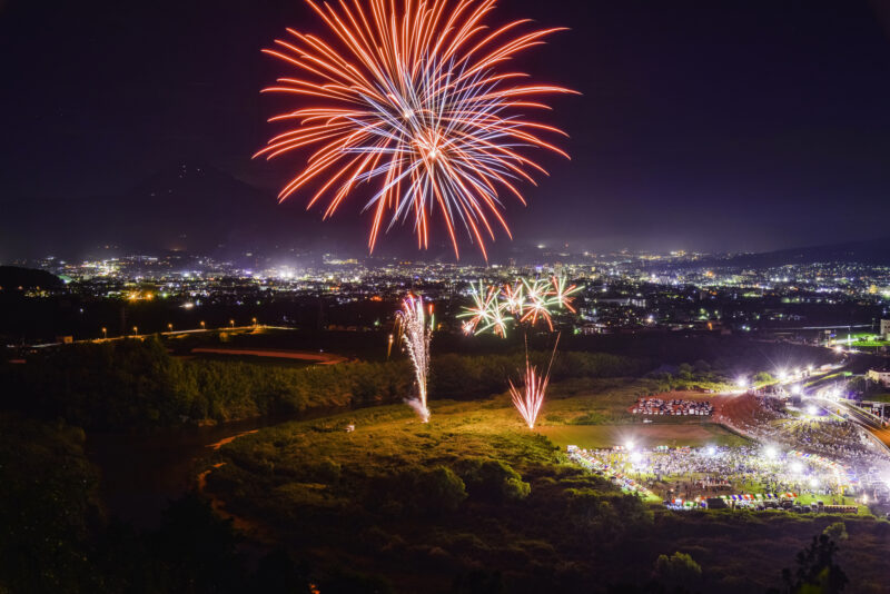 かんなみ猫おどり花火大会(静岡県函南町)