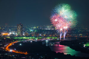 葛飾納涼花火大会(東京都葛飾区)