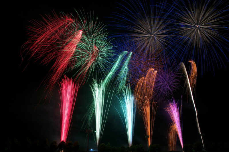 川辺祇園祭花火大会(鹿児島県南九州市)