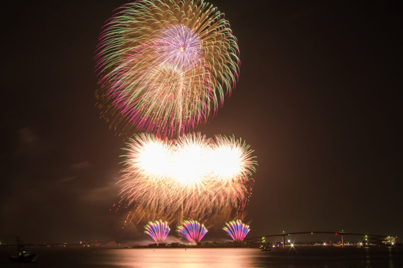 木更津港まつり花火大会(千葉県木更津市)