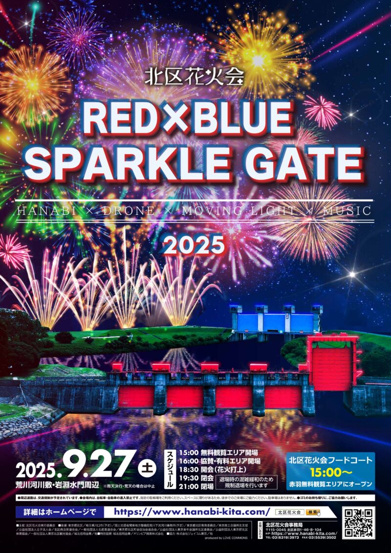 2025年北区花火会ポスター